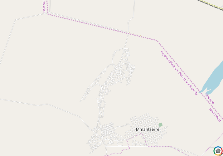 Map location of Kraalhoek